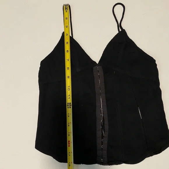 💚3/20$5/25💚Silence + Noise Black hook/eye clasp front - Picture 4 of 16